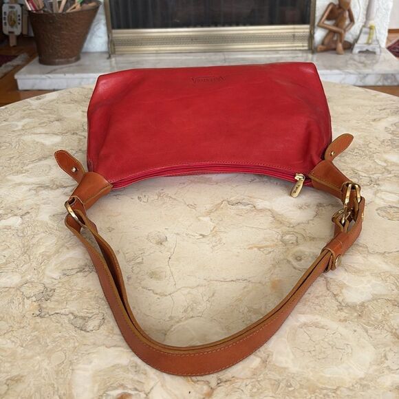Vintage Valentina Leather Hobo Bag Made in Italy - Picture 4 of 16